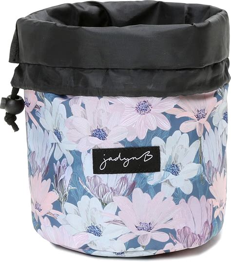 Jadyn B Cinch Top Compact Travel Makeup Bag And Cosmetic