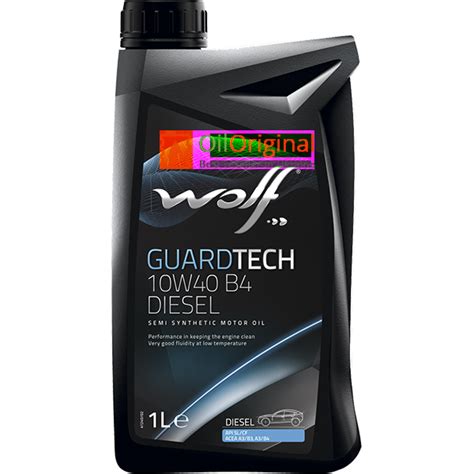 Моторное масло Wolf Guardtech 10w40 B4 Diesel