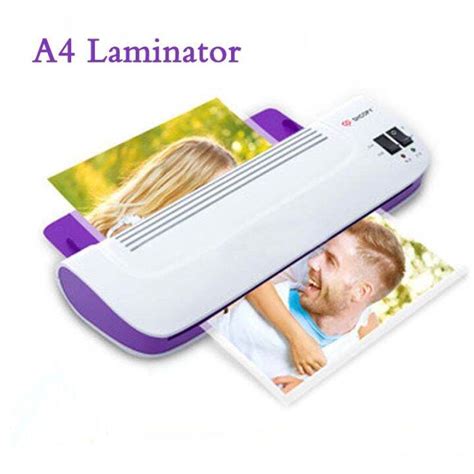 Professional Thermal Office Hot And Cold Laminator Machine For A Document Photo Blister