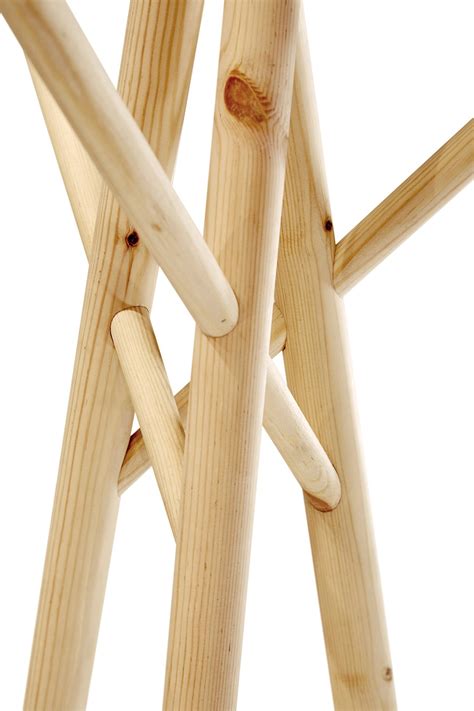 Nude Coat Stand Designed By Shen Wenjiao Swedish Wood