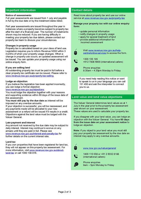 Understand your notice of assessment | Revenue NSW