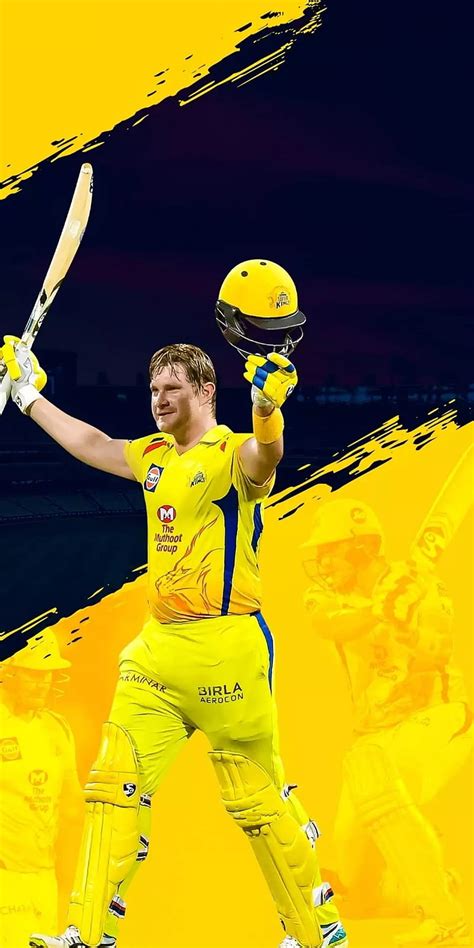 Shane Watson Super Reyes De Chennai Ipl Fondo De Pantalla De