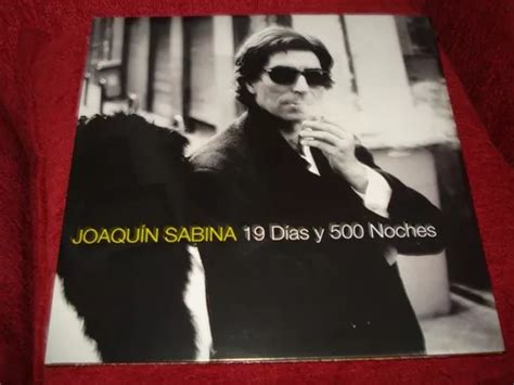 Vinilo Joaquin Sabina 19 Dias Y 500 Noches Nuevo 2 Lp Cuotas Sin