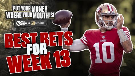 Nfl Week 13 Best Bets Youtube