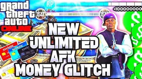 Solo Glitch Argent Rp Illimit En Afk Gta Online Youtube