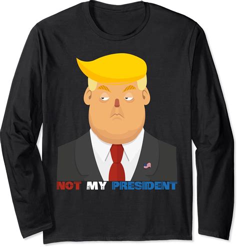 Impeach Shirt Anti Trump Not My President Election 2020 T Long Sleeve T Shirt