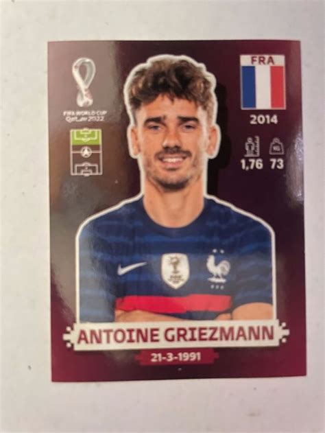 FRA 18 Panini WM 2022 ANTOINE GRIEZMANN Kaufen Auf Ricardo