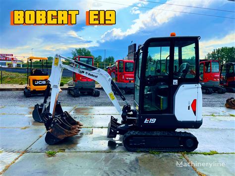 Bobcat E19 Mini Excavator For Sale Poland Albigowa GD40249