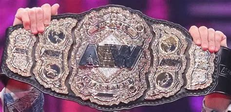 AEW Reportedly Has Second World Title Belt, Arby's Comments