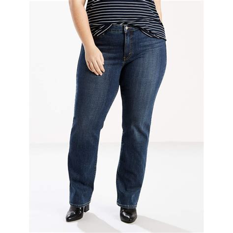 Levis Levis Womens Plus Size Classic 414 Straight Leg Jean