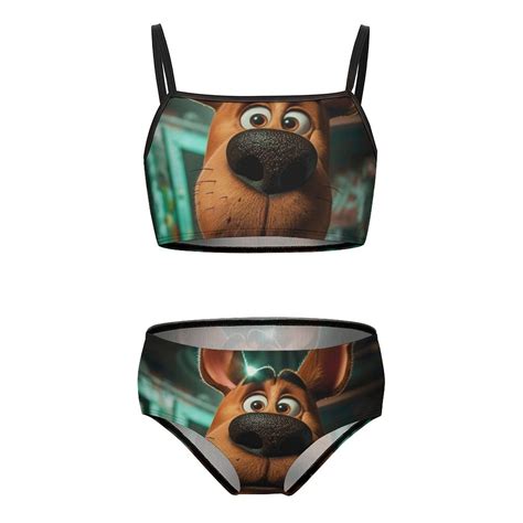 Scooby Doo Girls Bikini Swimsuits Two Piece Beach Bathing Suit Swimwear 9 11Y 140cm Walmart