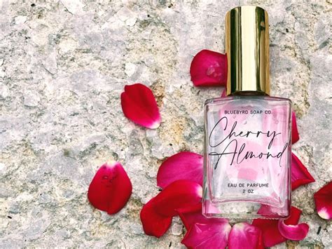 Cherry Almond Perfume Oil Cherry Almond Perfume Spray Handmade