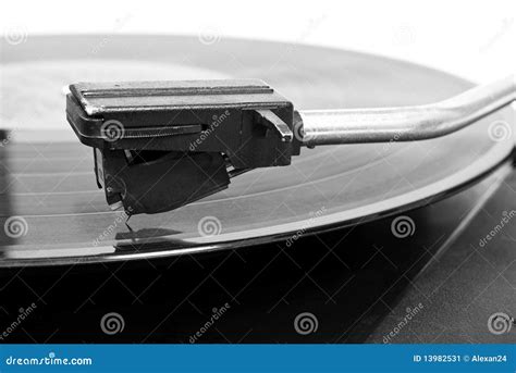 Old vinyl player stock image. Image of disk, techno, oldie - 13982531