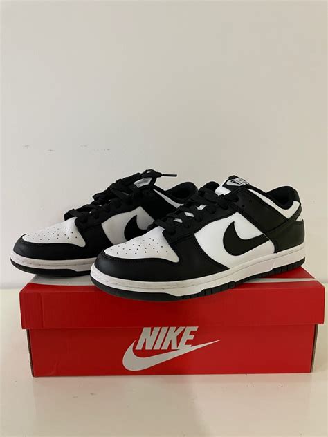 Nike Dunk Low Retro Pandas Men S Fashion Footwear Sneakers On Carousell