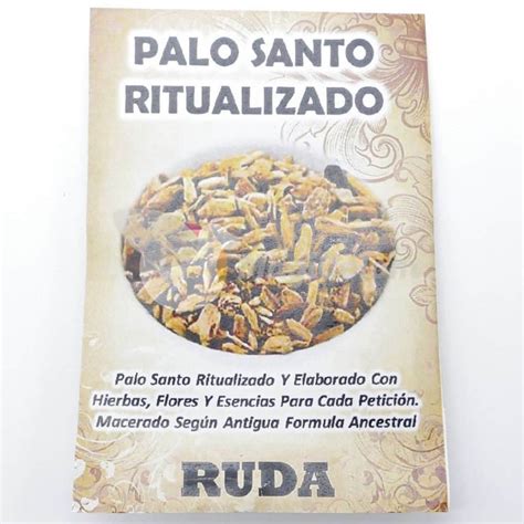 Polvo Palo Santo Ruda Tienda esotérica MagiColom