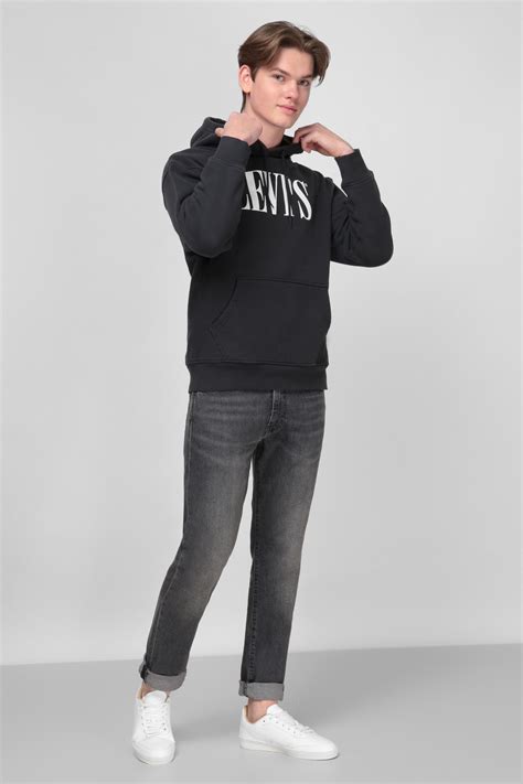 Черное худи для парней Levi’s® 38479;0011 — Ultrashop