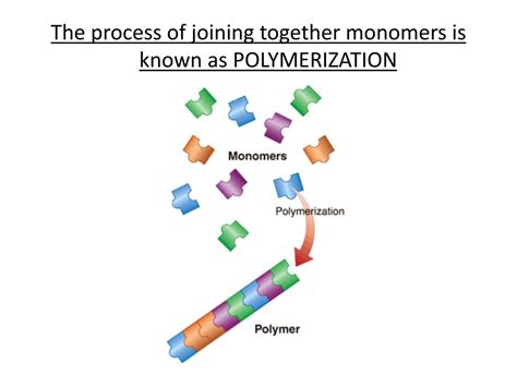 PPT The Process Of Joining Together Monomers Is Known As