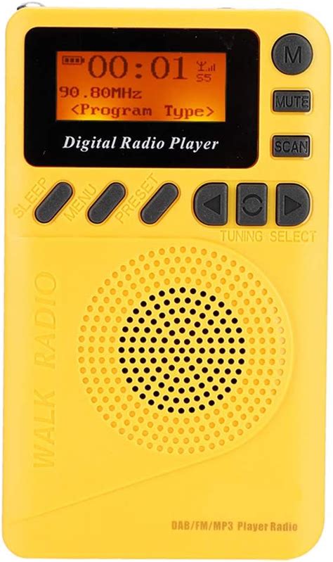 Portable Dab Fm Radio Mini Pocket Digital Dab Fm Stereo Receiver Dab