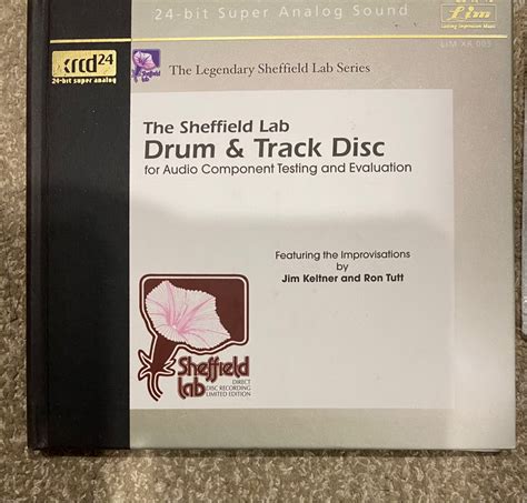 Cd Audiophile Test Disc The Sheffield Lab Drum Track Disc Xrcd