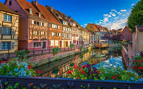 1179x2556px, 1080P Free download | Colmar, Little Venice, evening ...