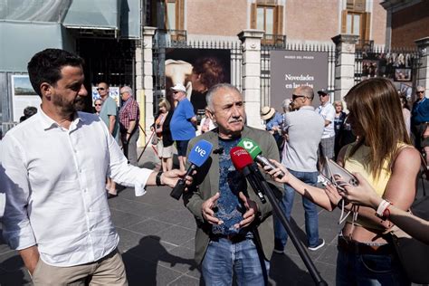 Sordo CCOO y Álvarez UGT destacan la importancia de las elecciones