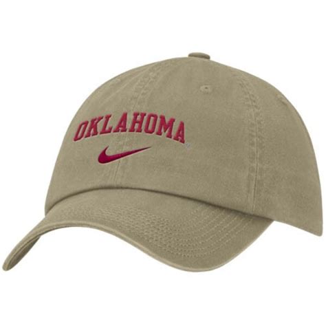 Nike Oklahoma Sooners Khaki Campus Hat Official Oklahoma Sooners Store