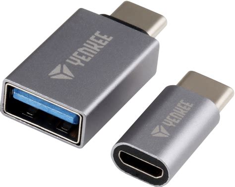 Redukce Yenkee Ytc Usb Type C Na Microusb A Usb A K