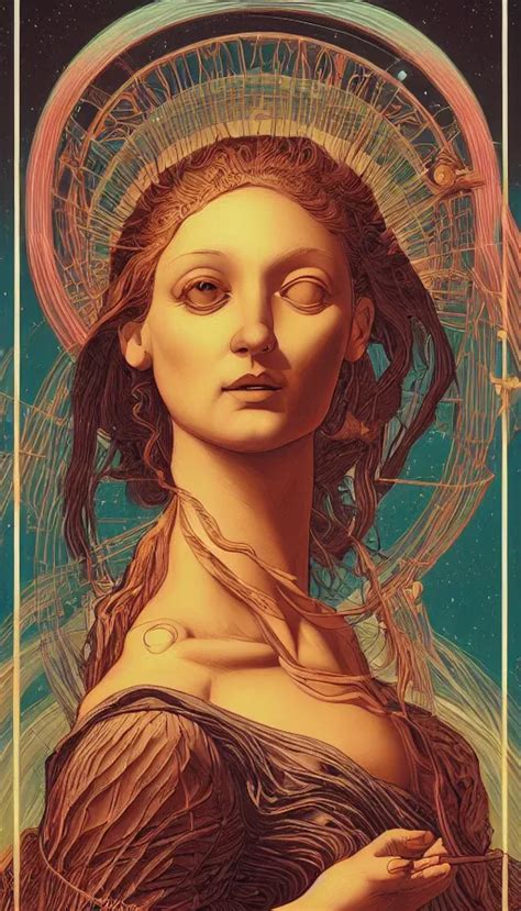 The Oracle Of Venus Italian Futurism Da Vinci Dan Stable Diffusion