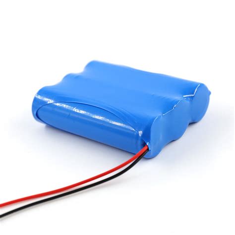 ICR 18650 3s1p 11 1V 2600mAh Rechargeable Lithium Ion Battery Pack