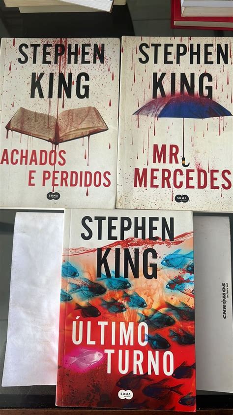 Stephen King Trilogia Bill Hodges Livro Suma De Letras Usado