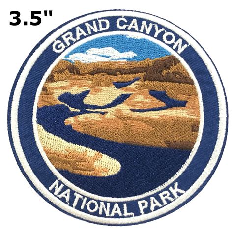 Grand Canyon Patch National Park Souvenir Embroidered Iron On Applique