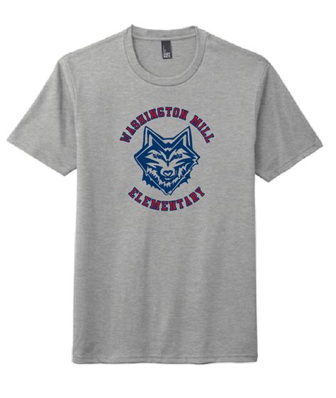 WASHINGTON MILL ELEMENTARY GREY T-SHIRT (ADULT & YOUTH) | pwrmonkey2