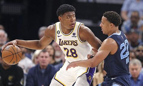 Rui Hachimura Ignites Lakers In Playoff Opener Against Grizzlies