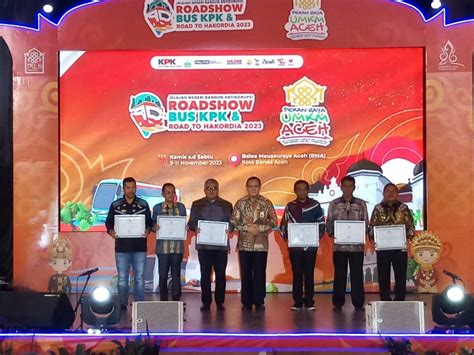 Kota Sabang Raih Penghargaan Peningkatan MCP Tahun 2022 Dari KPK RI