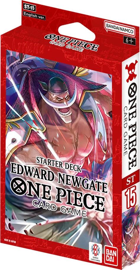 St Starter Deck Red Edward Newgate Set One Piece Player