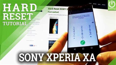 How To Hard Reset Unlock Sony Xperia Z Gi Y