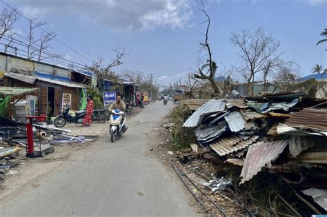 Paso del ciclón Mocha dejó al menos 145 muertos en Myanmar