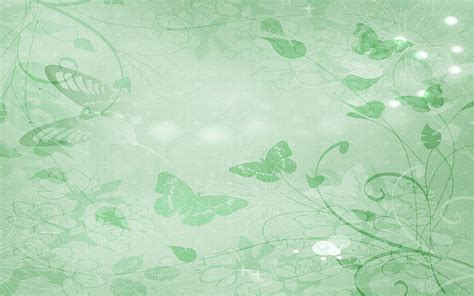 Light Green Wallpaper Pattern