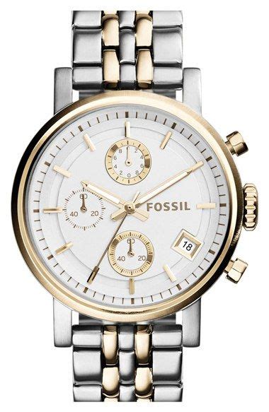 Fossil Original Boyfriend Chronograph Bracelet Watch 38mm Nordstrom Fossil Watches Women