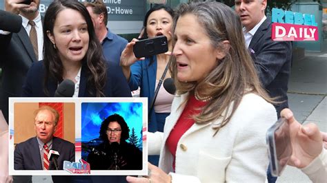 Chrystia Freeland Evades Question On Potential Grocery Chain Tax Youtube