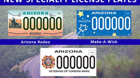 Adot Mvd Unveils 15 New Specialty License Plates All About Arizona News