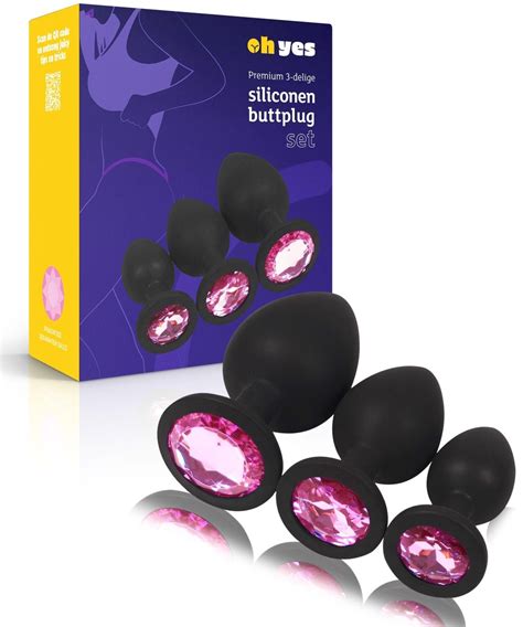 Siliconen Buttplugs Voor Mannen En Vrouwen Buttplug Set Delig Anal Butt Plug Bol