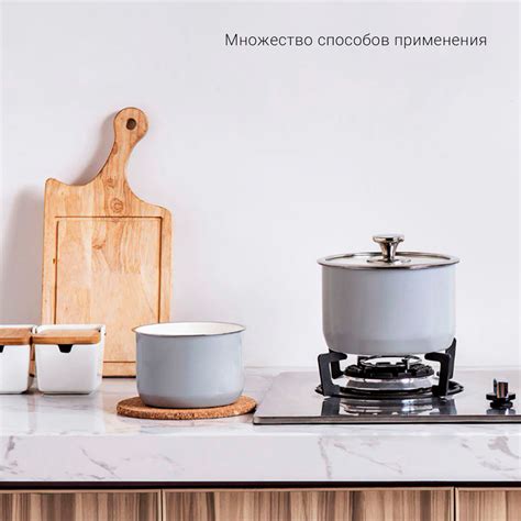 Набор посуды из нержавеющей стали 17PIN Stainless Steel Pot Set Gray ...