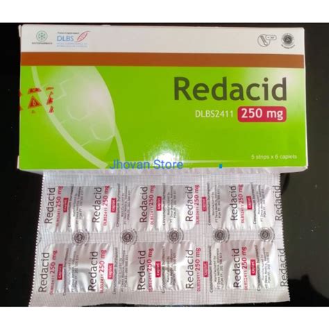 Jual Redacid 250mg 6 Kaplet Membantu Meredakan Gangguan Lambung