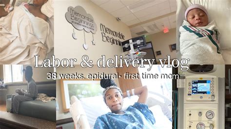 Birth Vlog Labor And Delivery Induced At 38 Weeks 5 Hour Labor