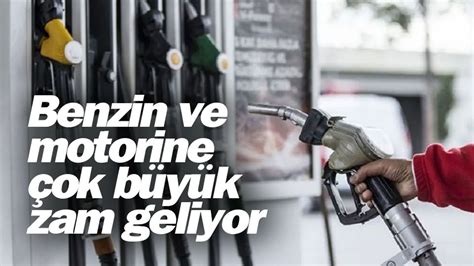 Benzin ve motorine çok büyük zam geliyor Köroğlu Gazetesi Bolu son