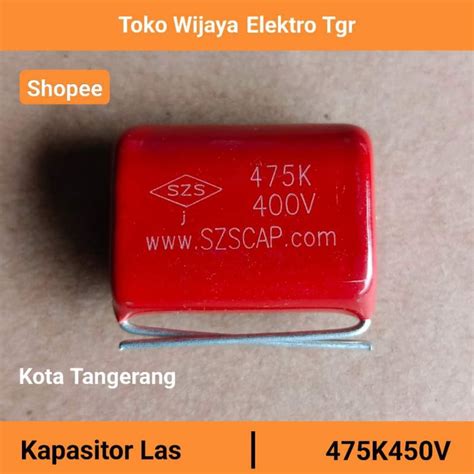 Jual Mesin Las Sparepart Kapasitor 475K 400V Mesin Las Shopee Indonesia