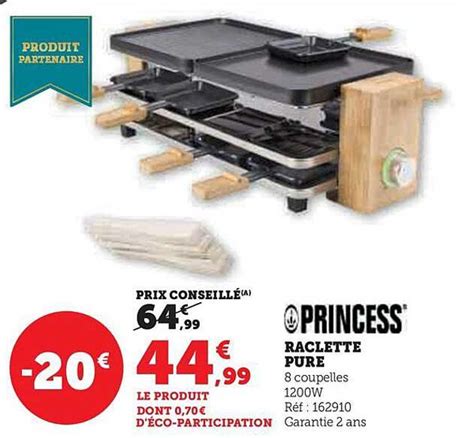 Promo Raclette Pure Princess Chez Hyper U Icatalogue Fr