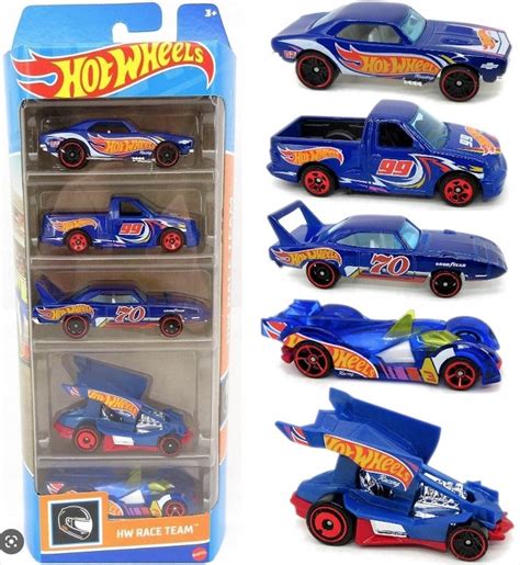 Hot Wheels Pak Hw Race Team Samochodziki Hfv Por Wnaj Ceny