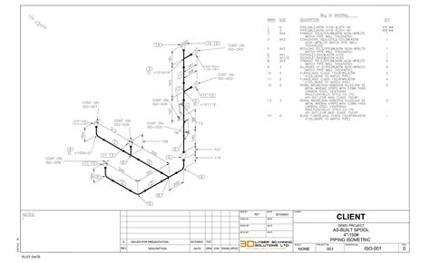 Industrial Compressed Air Piping How To Read An Isometric Pipe Drawing